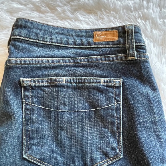 Paige Robertson mid rise relaxed wide leg jeans - Picture 3 of 11